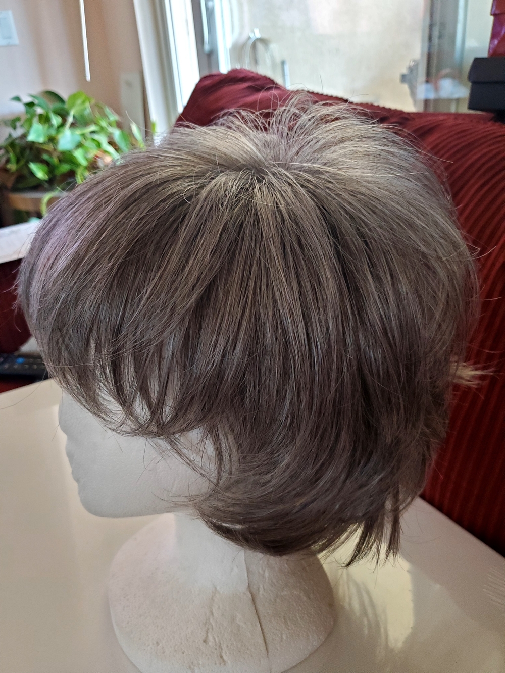 Godiva's Secret Freedom Average Wig Layered Natural Grey Orig 209. Now 80. NEW - Picture 11 of 15